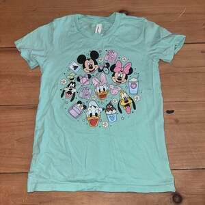Bella Canvas Disney Mickey & Friends Graphic T-Shirt Kids Size Small